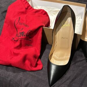 Lady red bottom heels